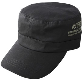Avilex Standard Work Cap, BIG Size, Hat, XL, Large Size, Men's, Land, Big Size, Low Cap, Golf Cap, (02) NUMBERING Black x Olive