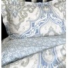 Creative Medallion 3PC Print Duvet Cover Set, 100% Cotton, Full/Queen
