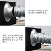 TiCoast Straight Pipe Flange Metal Galvanized Duct Connector Flange for