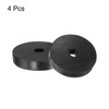 uxcell 4pcs Rubber Spacers 50mm OD, 10mm ID, 10mm Height