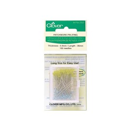 Clover Patchwork Pins-Fine, 100 Per Pack