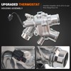 XUNUOPARTS 3.0L V6 Aluminum Thermostat Assembly Compatible with 2014-2016 Land
