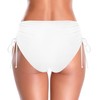 SHEKINI Femenino Ruchado Bikini Bikini Bikini Bottom Lado Nadar Tankinis
