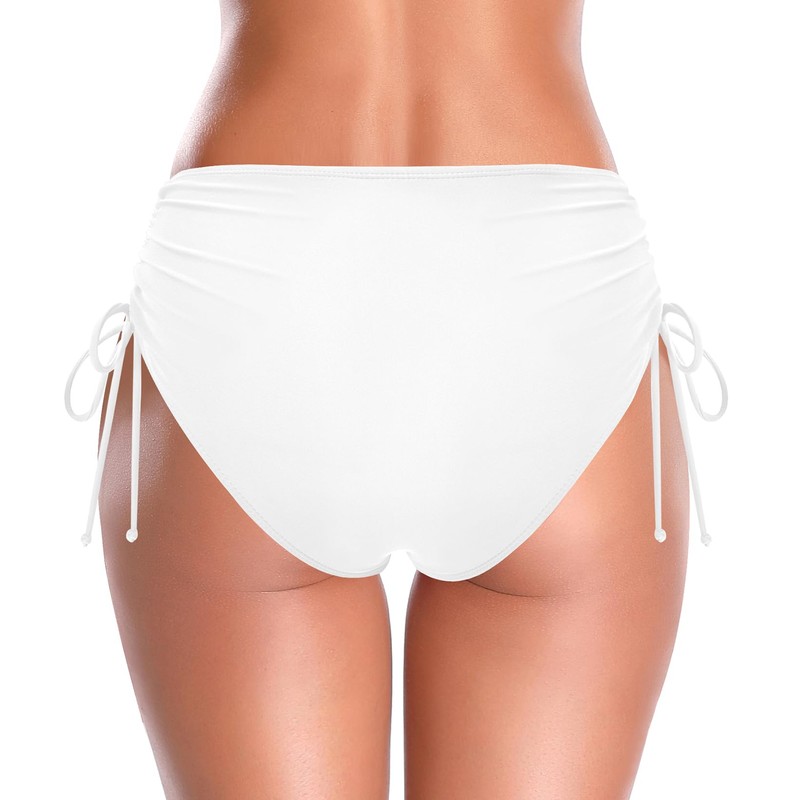 SHEKINI Femenino Ruchado Bikini Bikini Bikini Bottom Lado Nadar Tankinis