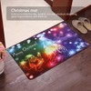 Christmas Light Pattern Home Entrance Bathroom Kitchen Anti slip Floor