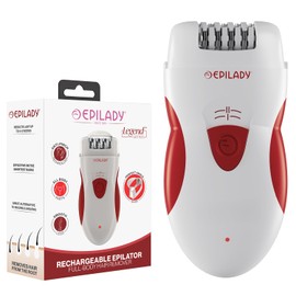 Epilady Legend 4 | Cordless Epilator Hair Removal Device for Women, 2 Speed Bikini Trimmer, Electric Shaver for Women, Rechargeable Body Hair Remover