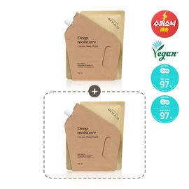 Beyond [1+1] Deep Moisture Creamy Body Wash Refill 300ml / 비욘드 [1+1] 딥모이스처 크리미 바디워시 리필 300ml