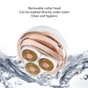 Electric Hair Removal Shaver 3 Blades Detachable Cutter USB Rechargeable