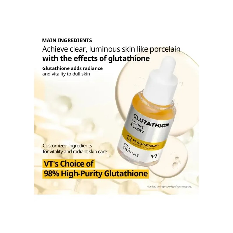 Vt - Ampolla Iluminadora Glutathione G2 Brightening Ampoule