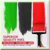 Zyva PrintPro Linocut Deluxe Kit: 3x100ml Ink, Cutter, Rubber Block,