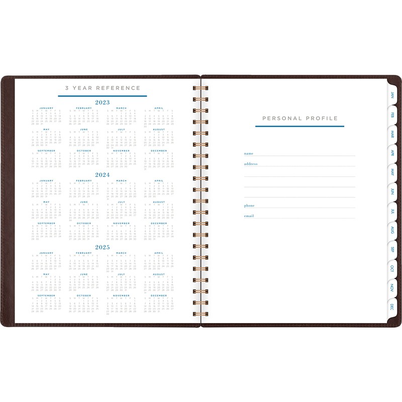 AT-A-GLANCE 2023 Weekly & Monthly Planner, 8-1/2" x 11", Large,
