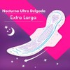 Saba Ultra Invisible Buenas Noches, toallas nocturnas con alas, flujo