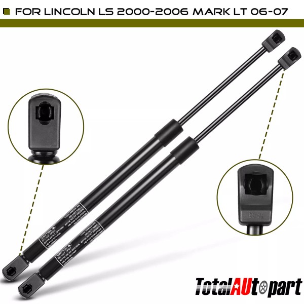Unbranded 2Pcs Lift Support Shock Struts for Lincoln LS 2000-2006