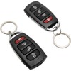 MACHSWON Remote Car Anti-theft Alarm Black Vehicle Theft Protection System