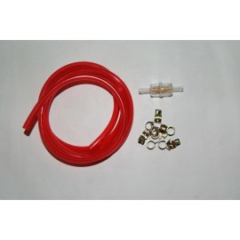 Unbranded  Red 5mm Fuel Hose Line Pipe For Pit Dirt Bike ATV Quad Go Kart Motorcycle