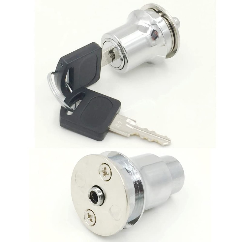 Glass Lock Sliding Glass Door Locks with 2 Keys Cabinet