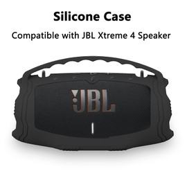 Silicone Cover Case Compatible with JBL Xtreme 4 Portable Bluetooth Speaker, Soft Skin Sleeve for JBL Xtreme 4 Bluetooth Speaker(Back Case for Xtreme 4)