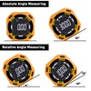 Digital Protractor, 5-Side Protractor, Digital Magnetic with Laser Levelling Tool,