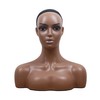 KimRuima 4pcs Realistic Wig Mannequin Head Wig Head with Shoulders
