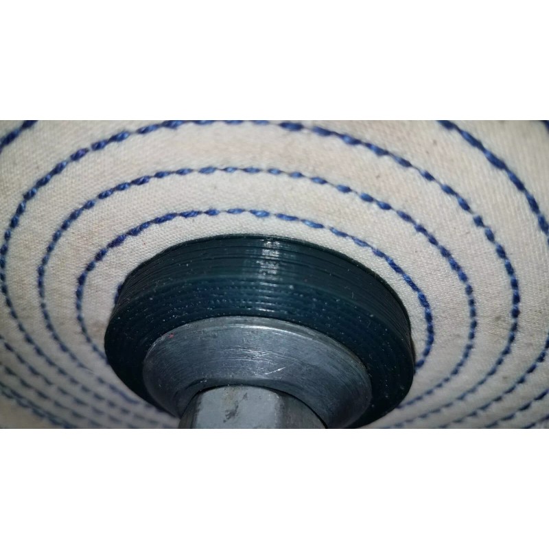 Crafted Channel Buffing Wheel Adapter Harbor Freight 1" ID to