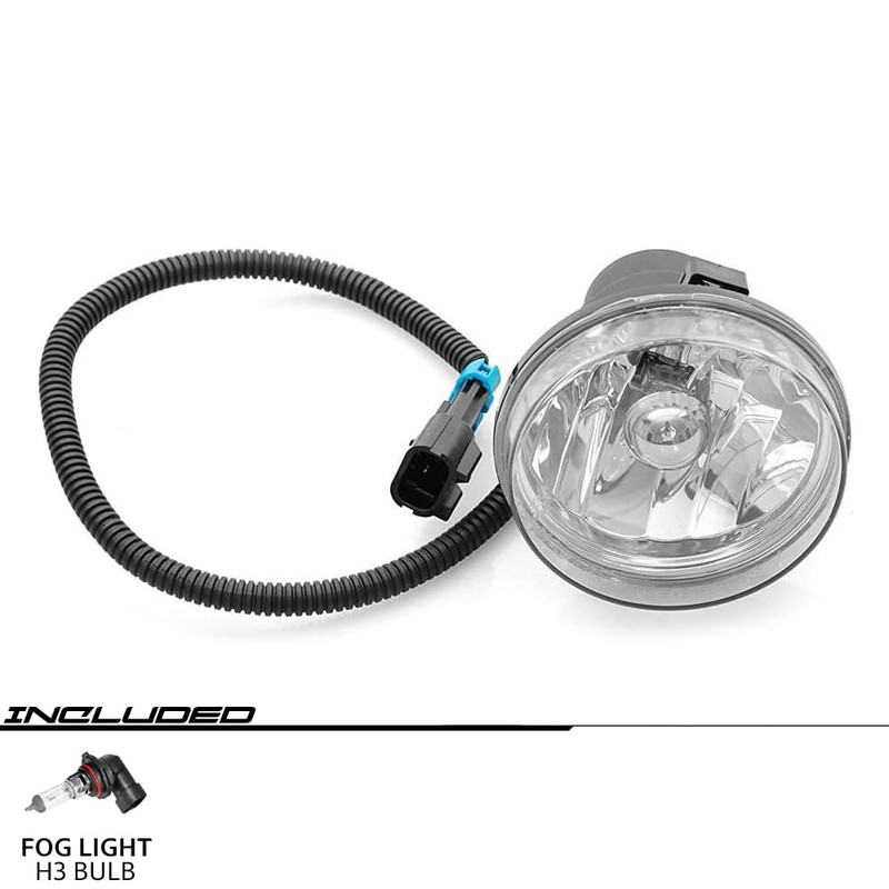 EPIC LIGHTING OE Style Halogen Fog Light Assembly Replacement for