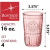 Bormioli Rocco Romantic Set Of 4 Cooler Glasses, 16 Oz.