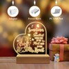 PZJIEAN Winnie The Pooh Night Light Acrylic Engraved Night Light