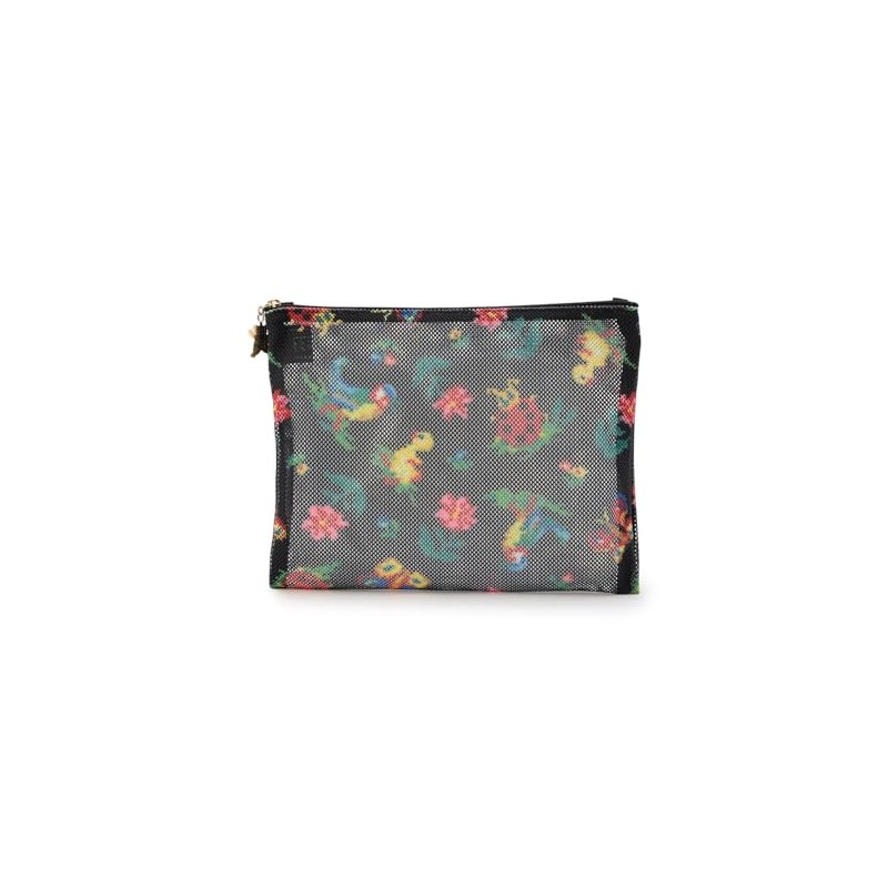 [フェイラー] Dカン付きメッシュポーチ 【126825127416190】ハイジ HE-257416 レディース ブラック