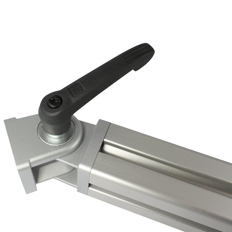 Joint 40 x 40 with clamping lever, nut / 8/10