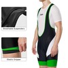 FDX Cycling Bib Shorts Men’s - 3D Padded Bicycle Tights