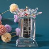 Contid Small Urns for Human,Cremation Keepsake Photo Urn Unique Rotatable