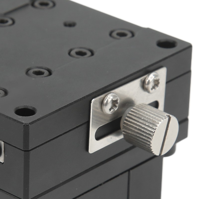 Manual Linear Stage Aluminum Alloy Black Anodized Surface XZ Axes