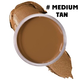 Long-lasting Natural Moisturizing Bronzer Cream for Even Skin Tone Control Oil Complexion Lightweight Cream Bronzercolor: #Medium Tan