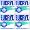 x4 Eucryl Smokers Tooth Powder Freshmint Flavour 50g