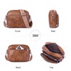 Lexiyat Crossbody Purses for Women Vegan Leather Travel Anti Theft