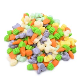 Candy Retailer Carrots Rabbits and Cottontails Gummies 1 Lb