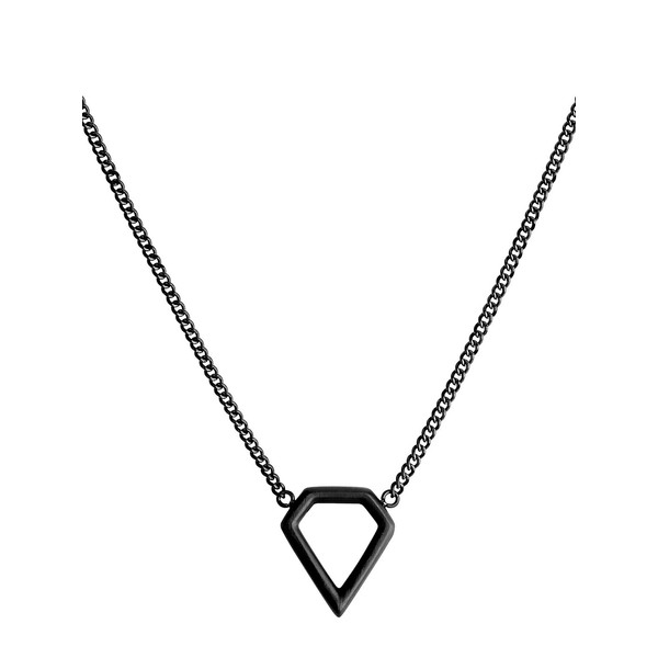 Liebeskind Berlin Women's Necklace with Pendant, Matte Stainless Steel 46