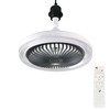 Arightmu 2-in-1 LED Ceiling Fan Light with Remote,3 Speeds &