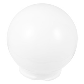 LIFKICH Outdoor Globe Lamp Shade Waterproof Acrylic Light Cover for Garden and Patio 10-Inch Round Design Suitable for Street Lamps and Landscape Lighting
