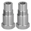 POCREATION 2Pcs Oxygen Sensor Adapter Welding Plug Engine Auxiliary with
