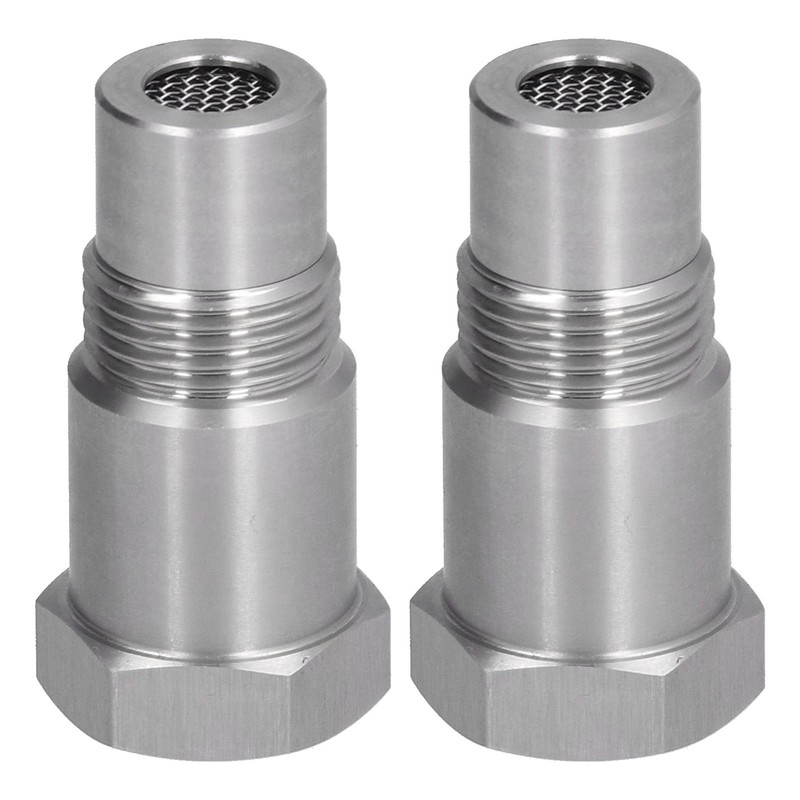 POCREATION 2Pcs Oxygen Sensor Adapter Welding Plug Engine Auxiliary with