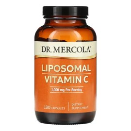 Vitamina C Liposomal Dr Mercola 1000mg 180 Cápsulas Absorción Mejorada Antioxidante