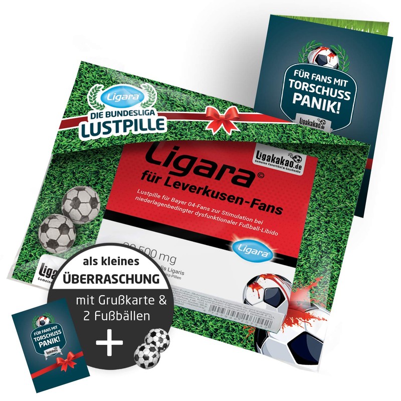Ligara® for Levkerusen Fan Item Gift Birthday Fans (1 x