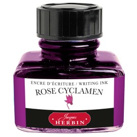 Herbin Fountain Pen Ink - 30ml Bottled - Rose Cyclamen