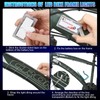 Woanger 3 Pcs LED Bike Lights for Night Riding Bicycle