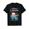 Merry Cruisemas Christmas Cruise with the Family 2024 T-Shirt, black