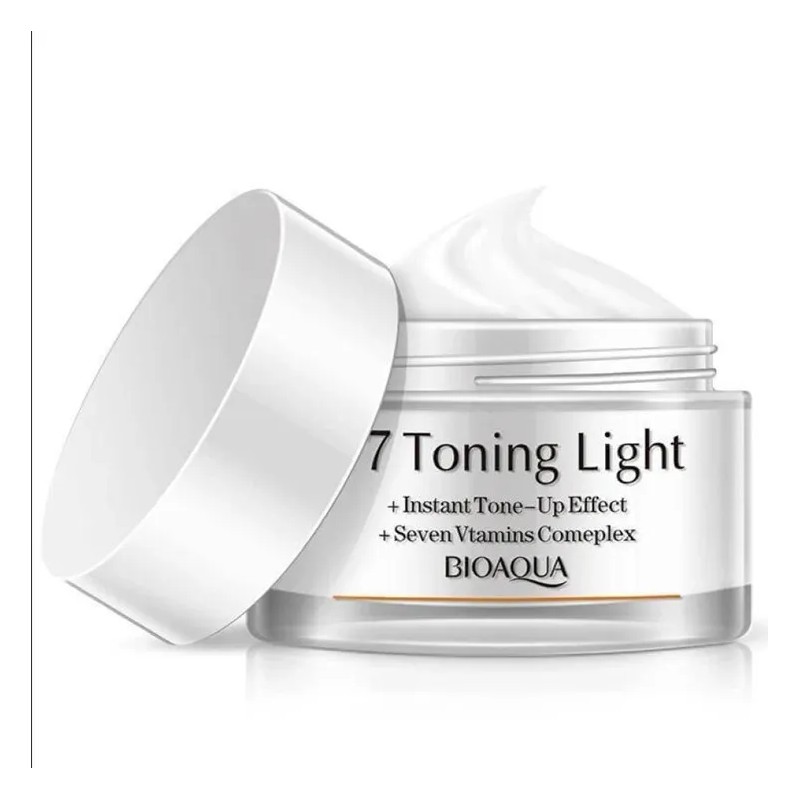 Crema Bioaqua Hidratación Profunda + Blanqueamiento V7 Deep Hydration And