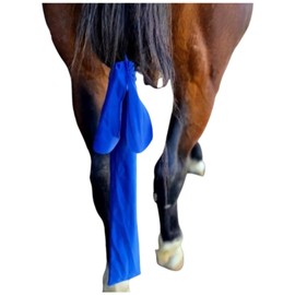 Ranch Hand Premium Tail Bag – Horse Tail Bag Made from Durable Stretchable – Gentle on Hair and Free from Damage – Horse Tail Protection Bag for Grooming – 24 Inches - Light Blue