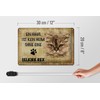 FEMER Blechschild Spruch 30x20cm Selkirk Rex Katze ohne kein Heim