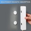 Nazaz Set of 7 Magnetic Remote Control Holders, No Drilling